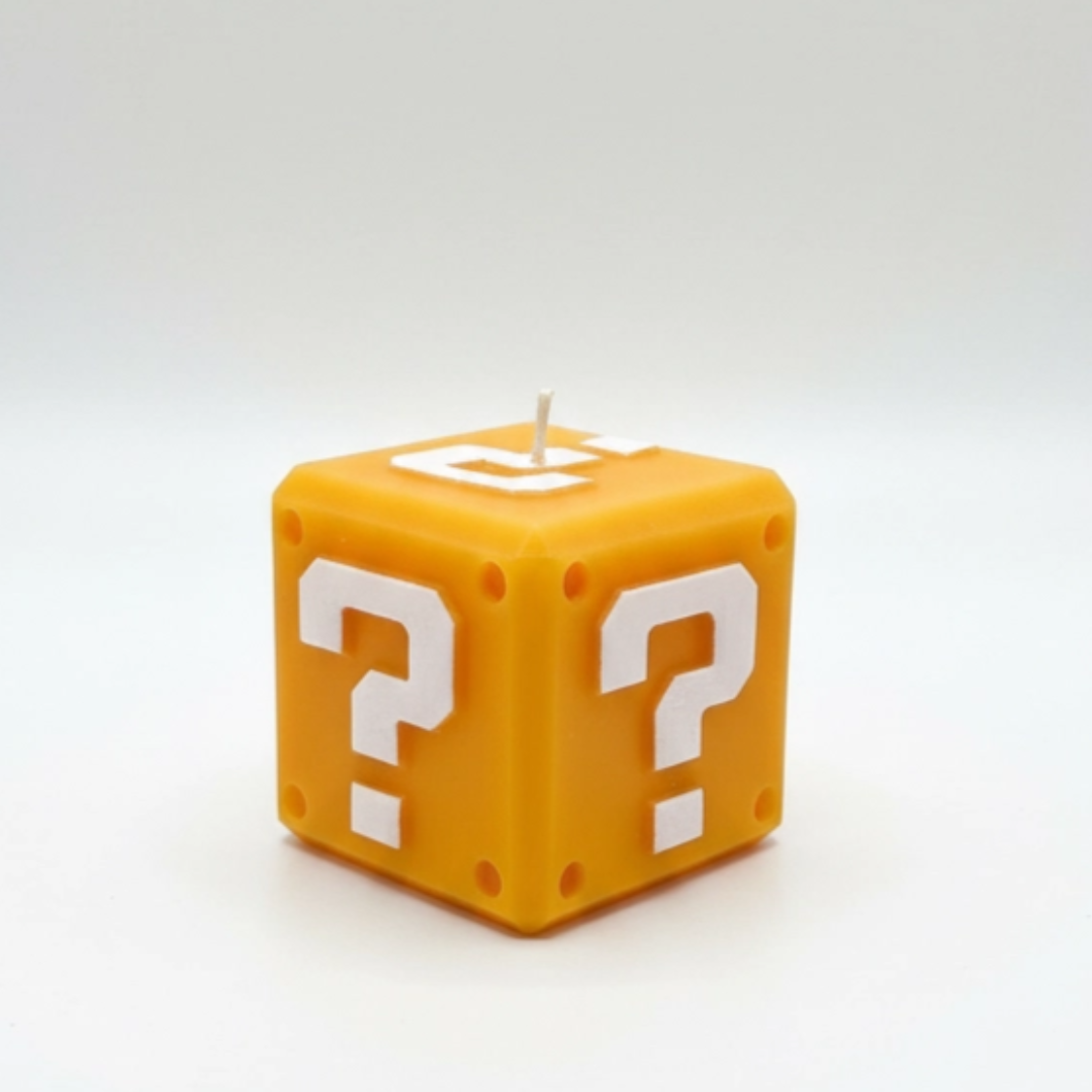 Vela Bloque Interrogación Súper Mario