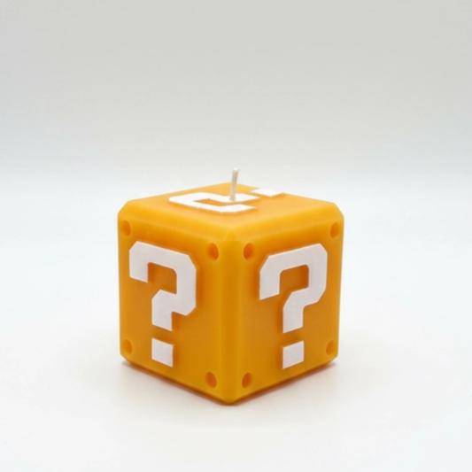 Vela Bloque Interrogación Súper Mario
